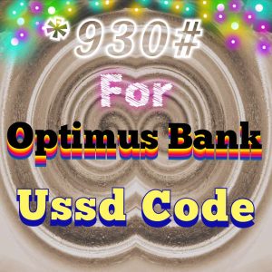 how to use Optimus bank ussd code