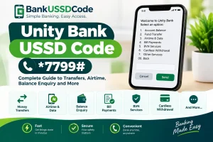 Unity Bank USSD Code (*7799#): Complete Guide to Transfers, Airtime, Balance Enquiry and More